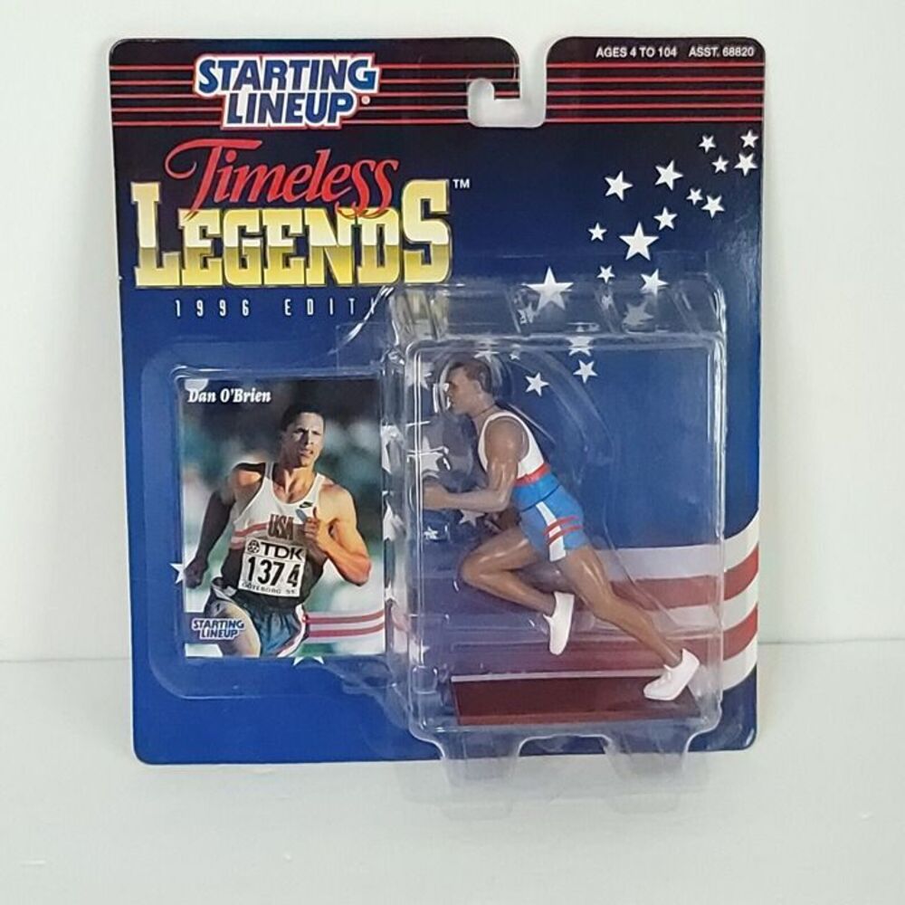 Dan O'Brien 1996 Starting Lineup SLU Timeless Legends Action Figure NEW